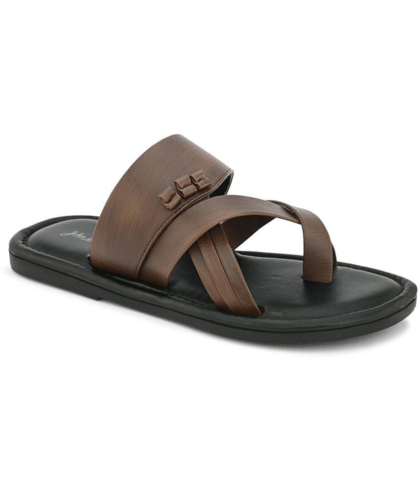     			John Karsun - Brown Men's Sandals