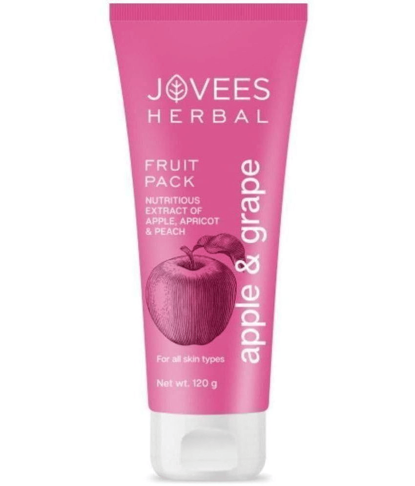 Jovees Herbal Apple & Grape Fruit Pack For Uneven Skin Tone For All Skin Types 120gm (Pack of 1)