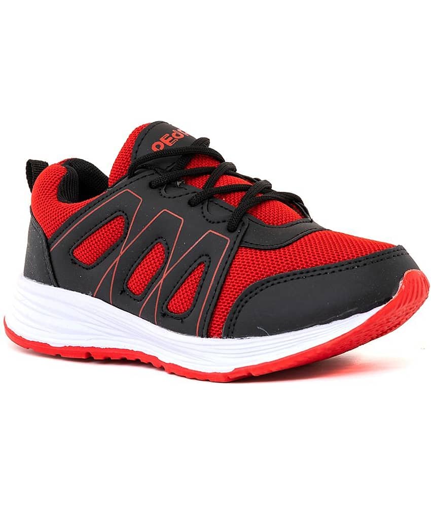 Columbus KF-14 Navy-Red Sports Casual Running,Walking Kids Shoes
