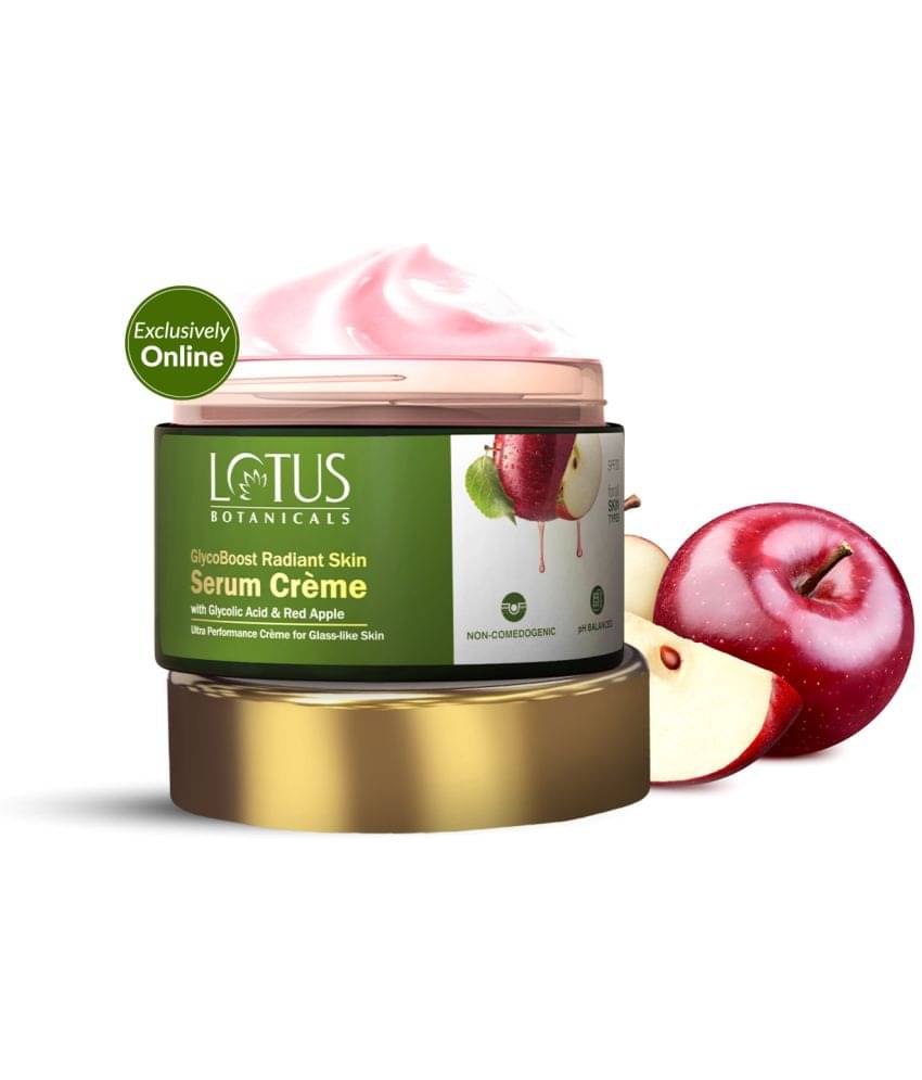     			Lotus Botanicals GlycoBoost Radiant Skin Serum Crme with Red Apple & Glycolic Acid (50 g)