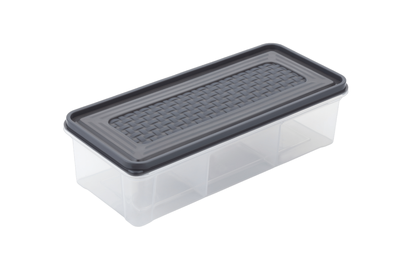     			MAGICSPOON Plastic Grey Multi-Purpose Container ( Set of 1 )