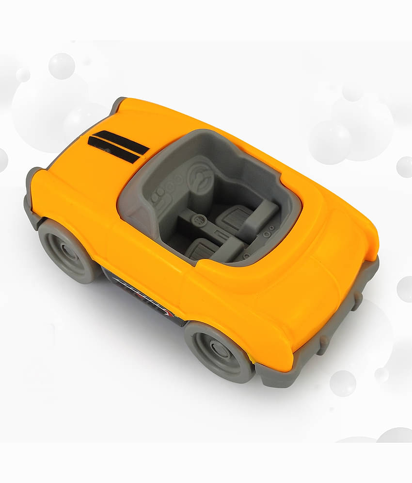 NHR Dinky Push Car Toy for Kids, Car for Kids, Toy Car, Toy for Kids, Push Car, Pull Car, Manual Pull Car Toy, Dinky Car-White