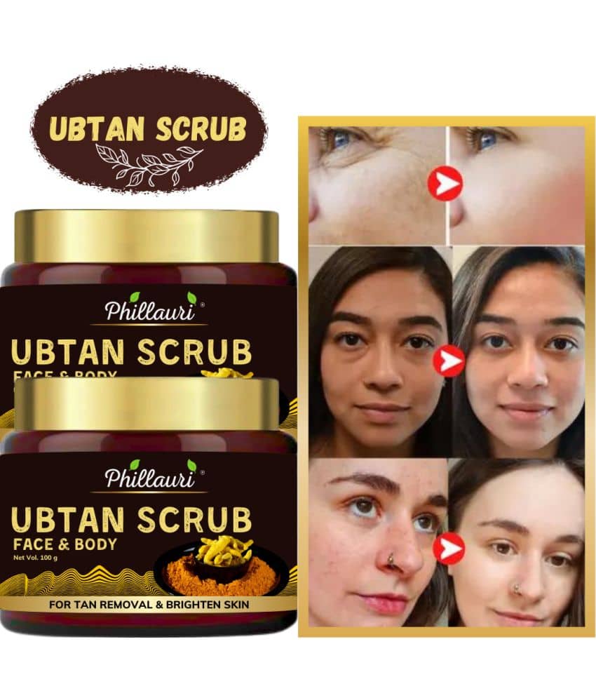 Phillauri Removes Blemishes Facial Scrub For Men & Women ( Pack of 2 )