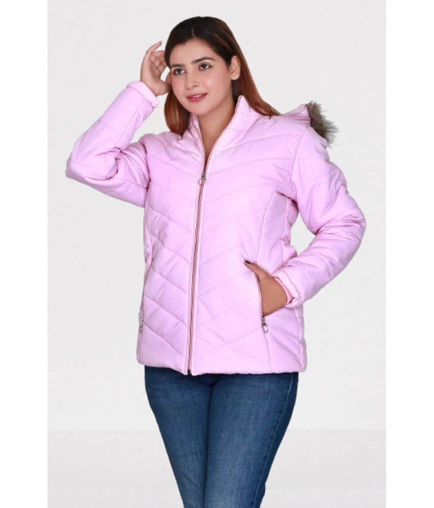 SCOLLER - Nylon Pink Parka Jackets - Jackets & Coats | Buy online on ZillyBuy