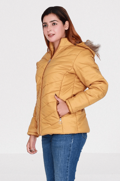 SCOLLER Women Parka ( Yellow ) - Jackets & Coats | Buy online on ZillyBuy