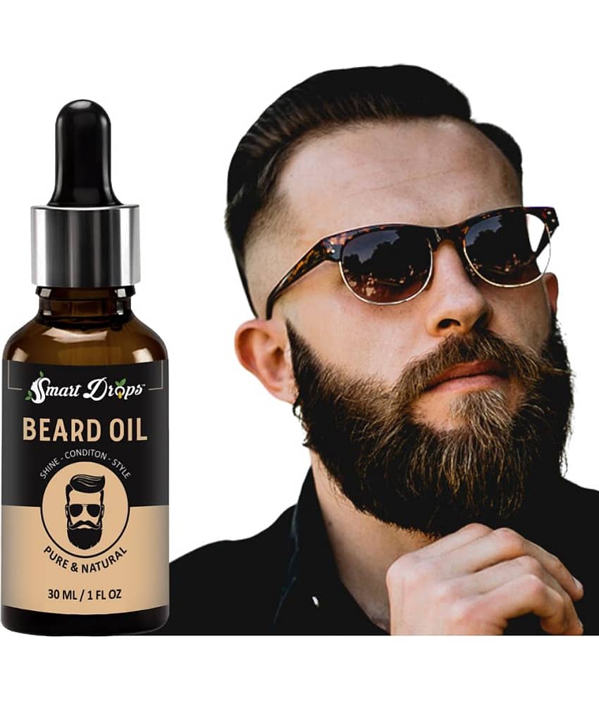 Smartdrops 30mL Promotes Beard Growth Beard Oil ( Pack of 1 ) - Beard Care and Tools | Buy online on ZillyBuy