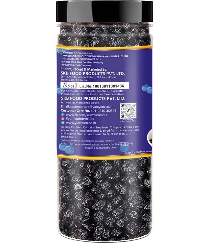 YUM YUM Premium American Dried Blueberries 150g Blueberry (150 g)