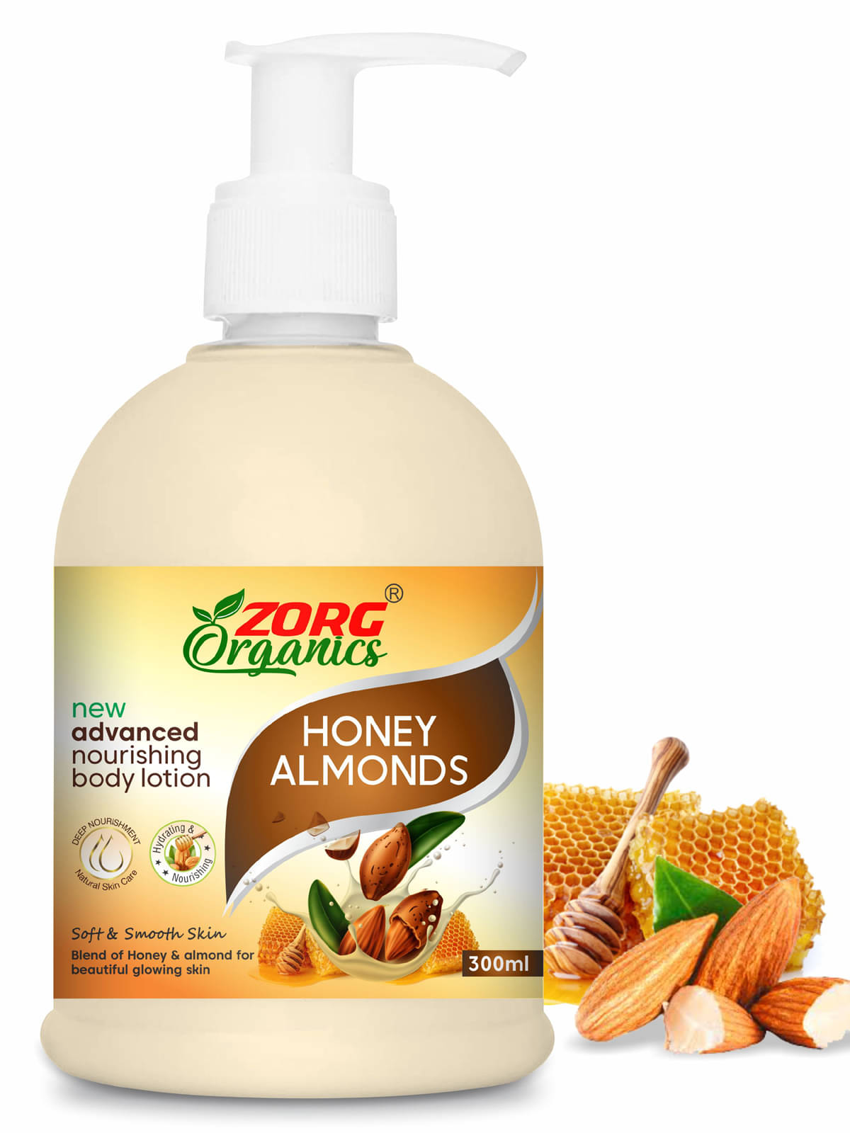    			Zorg Organics Moisturizing Lotion For Dry Skin 300 ml ( Pack of 1 )