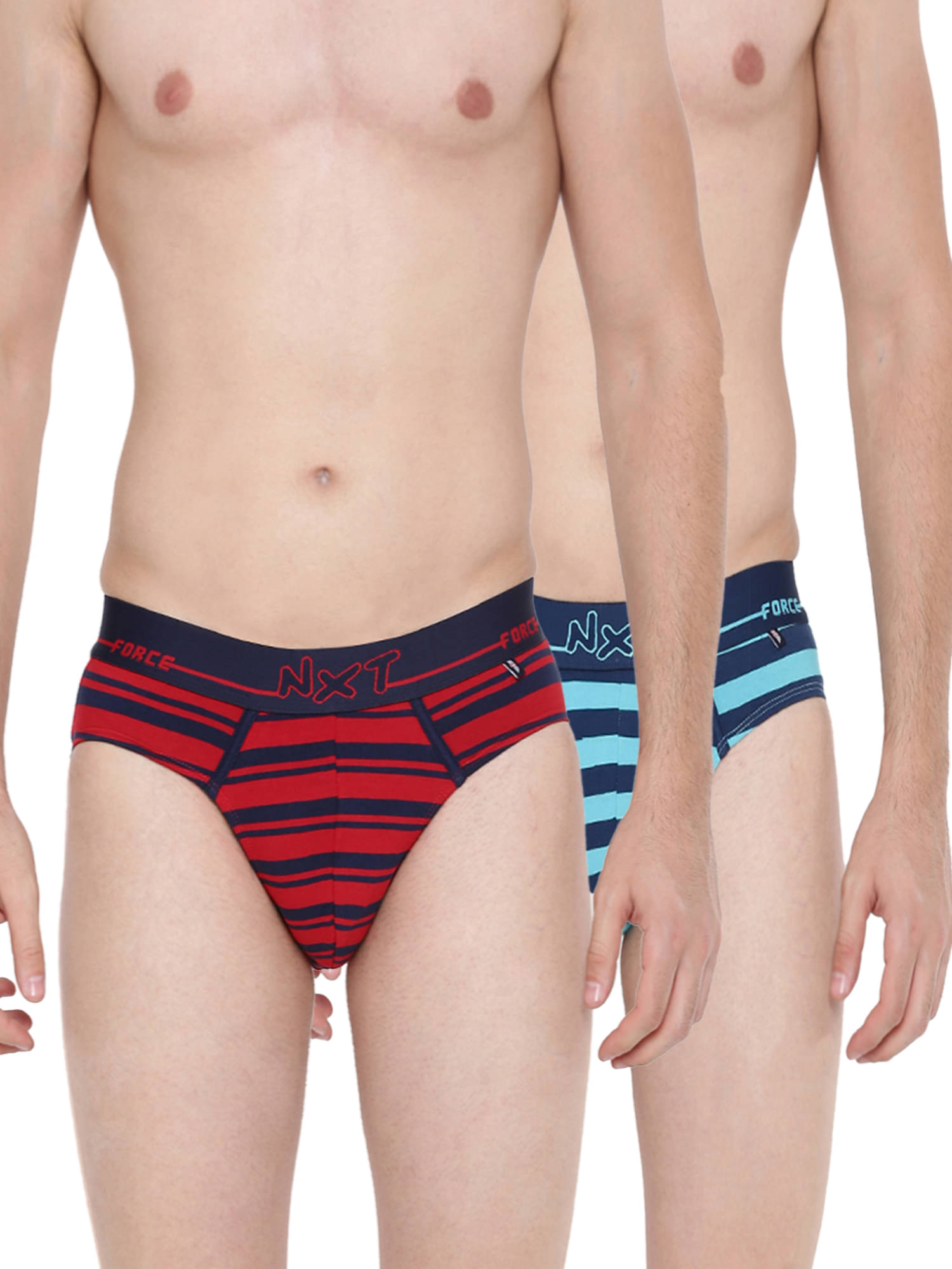    			Force NXT Pack of 2 Cotton Briefs For Men's ( Multicolor )