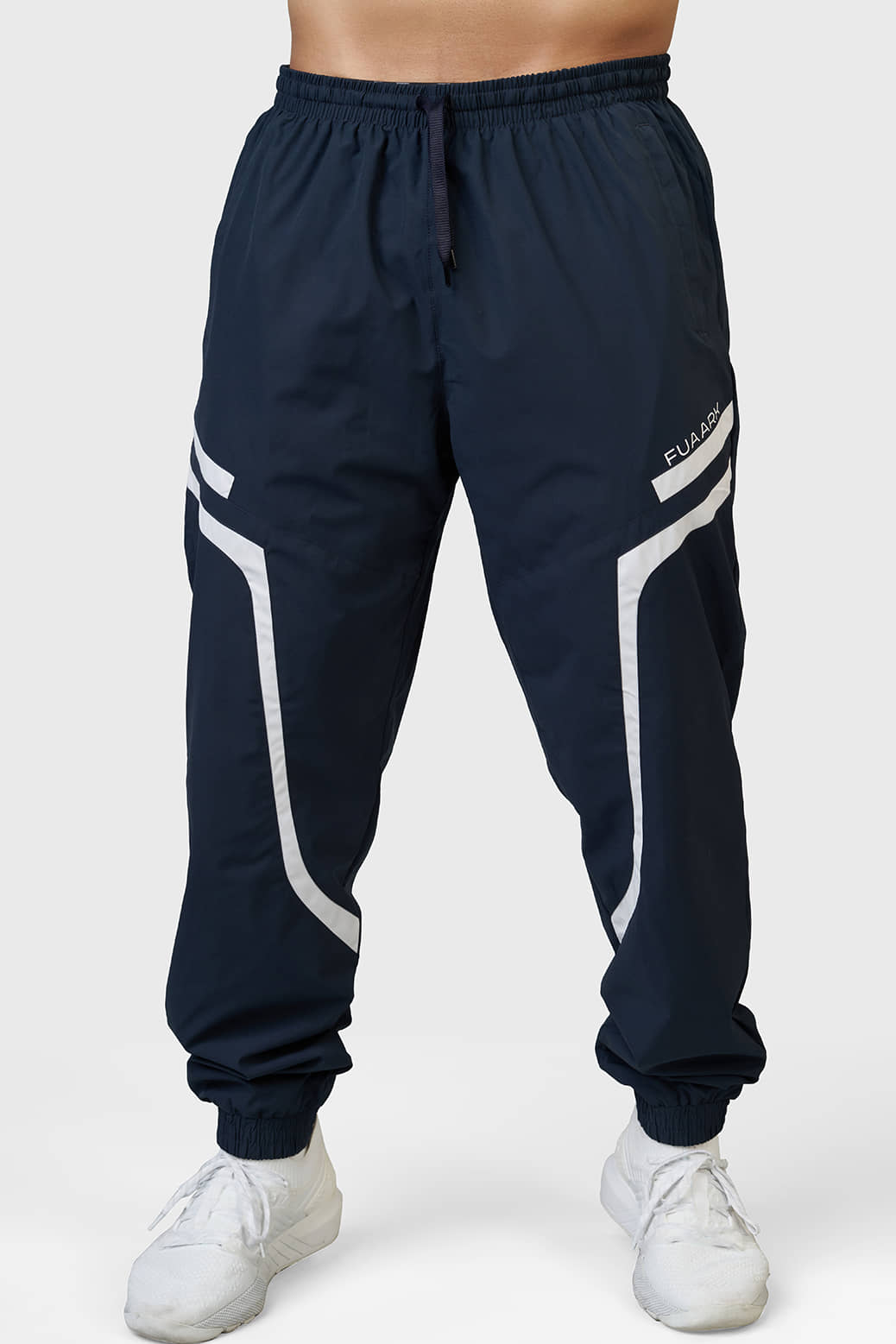 Fuaark Black Polyester Men's Sports Joggers ( Pack of 1 ) - Track Pants | Buy online on ZillyBuy