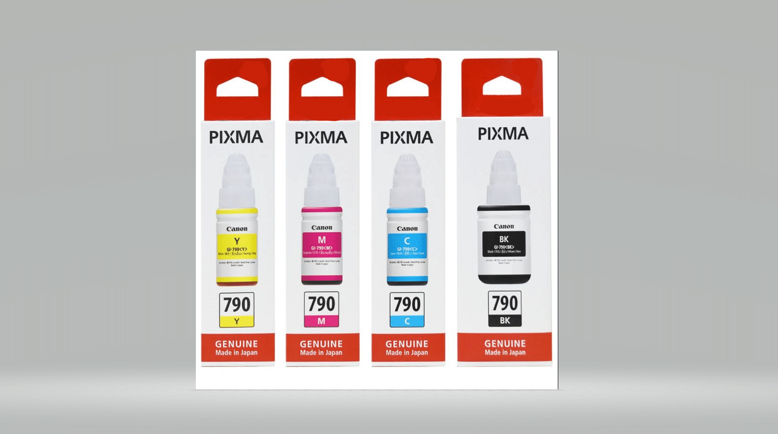    			ID CARTRIDGE GI 790 Multicolor Pack of 4 Cartridge for GI 790 INK Cartridge Pack Of 4 For Use Pixma G1000, G2000, G3000 Printers