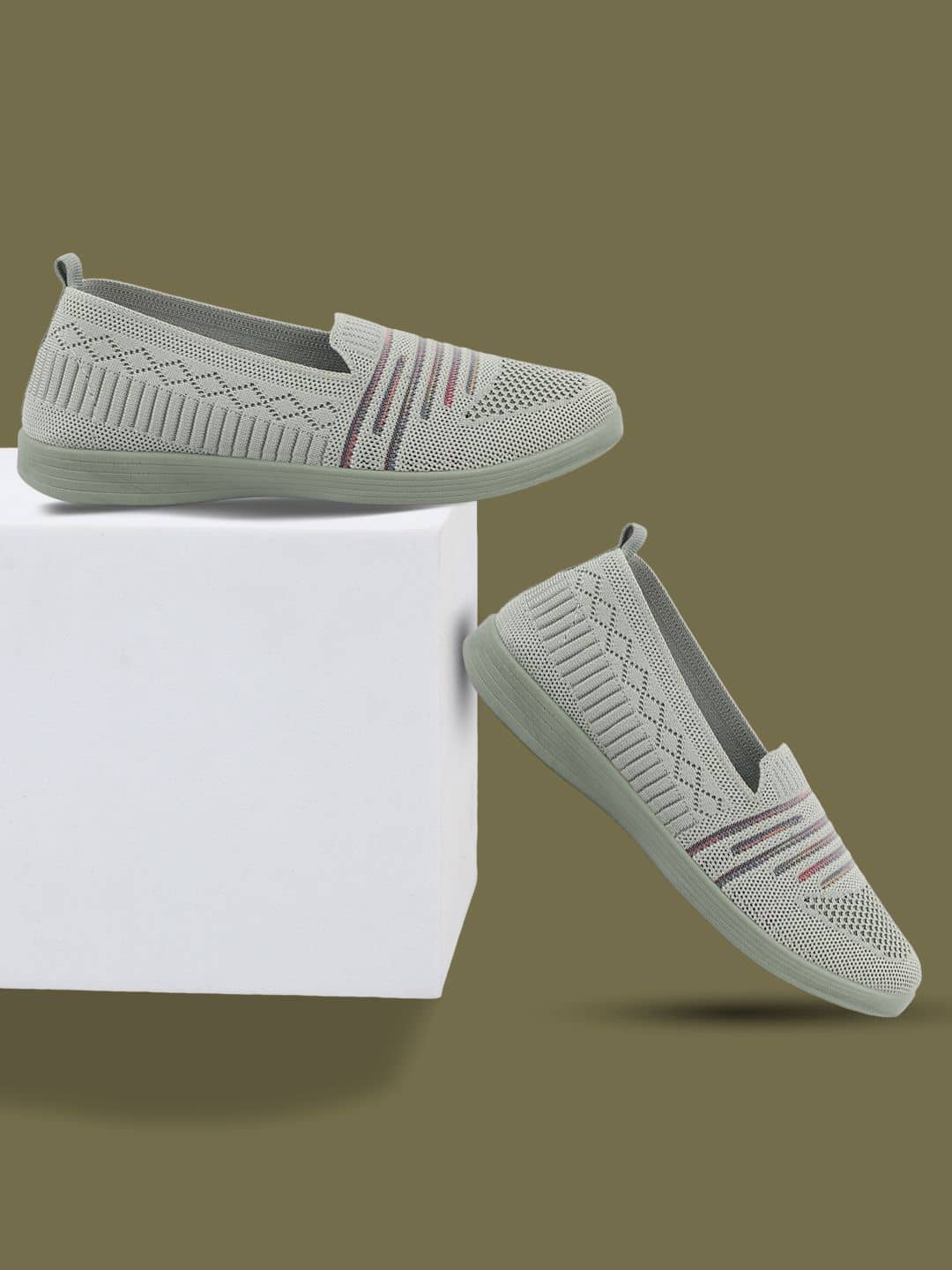 Welcome Mint Green Women's Slip On - Casual Shoes | Buy online on ZillyBuy