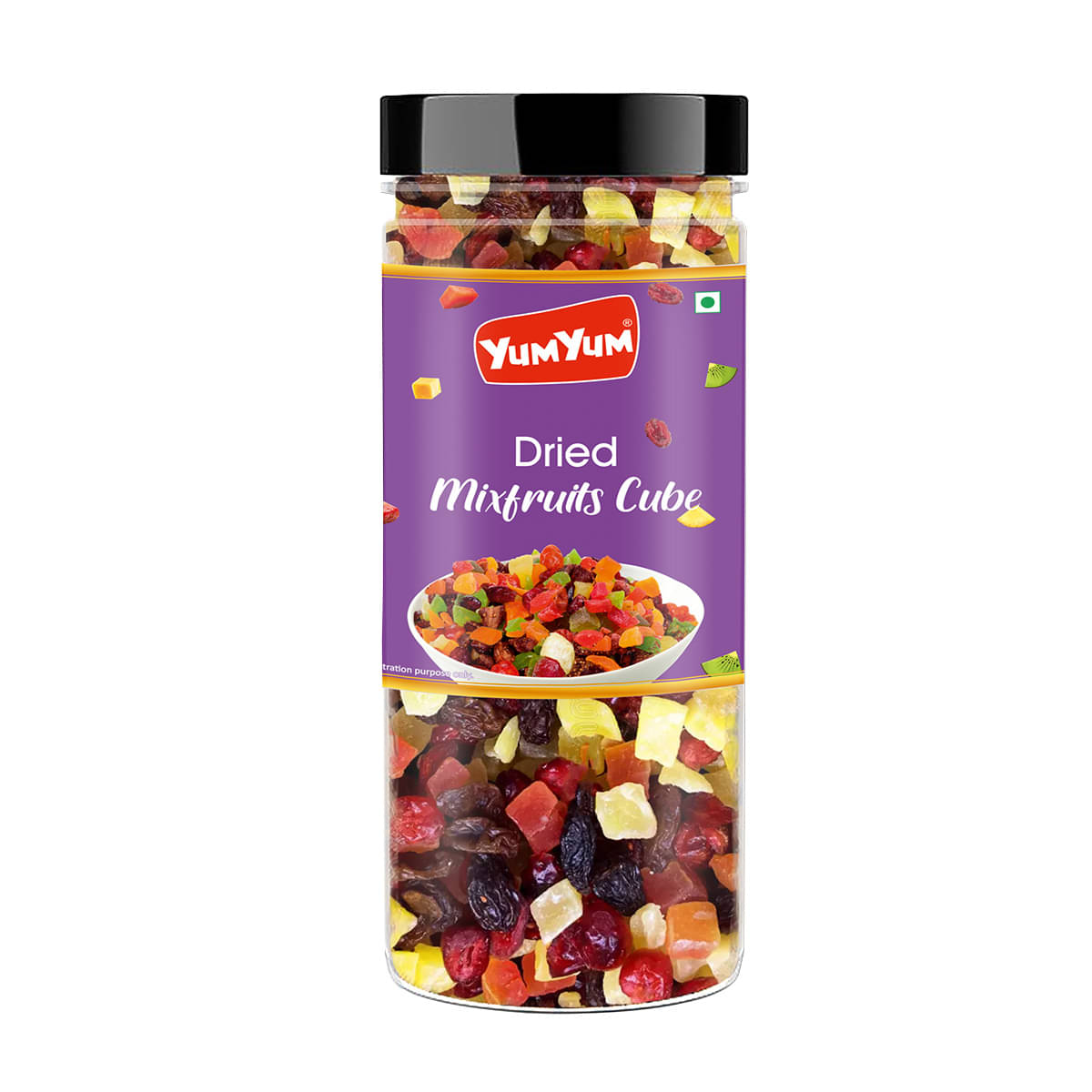 YUM YUM Mixed Dried Fruits -Cranberries,Strawberries,Kiwi,Mango,Pineapple,Kiwi, (150 g)     			YUM YUM Mixed Dried Fruits -Cranberries,Strawberries,Kiwi,Mango,Pineapple,Kiwi, (150 g)