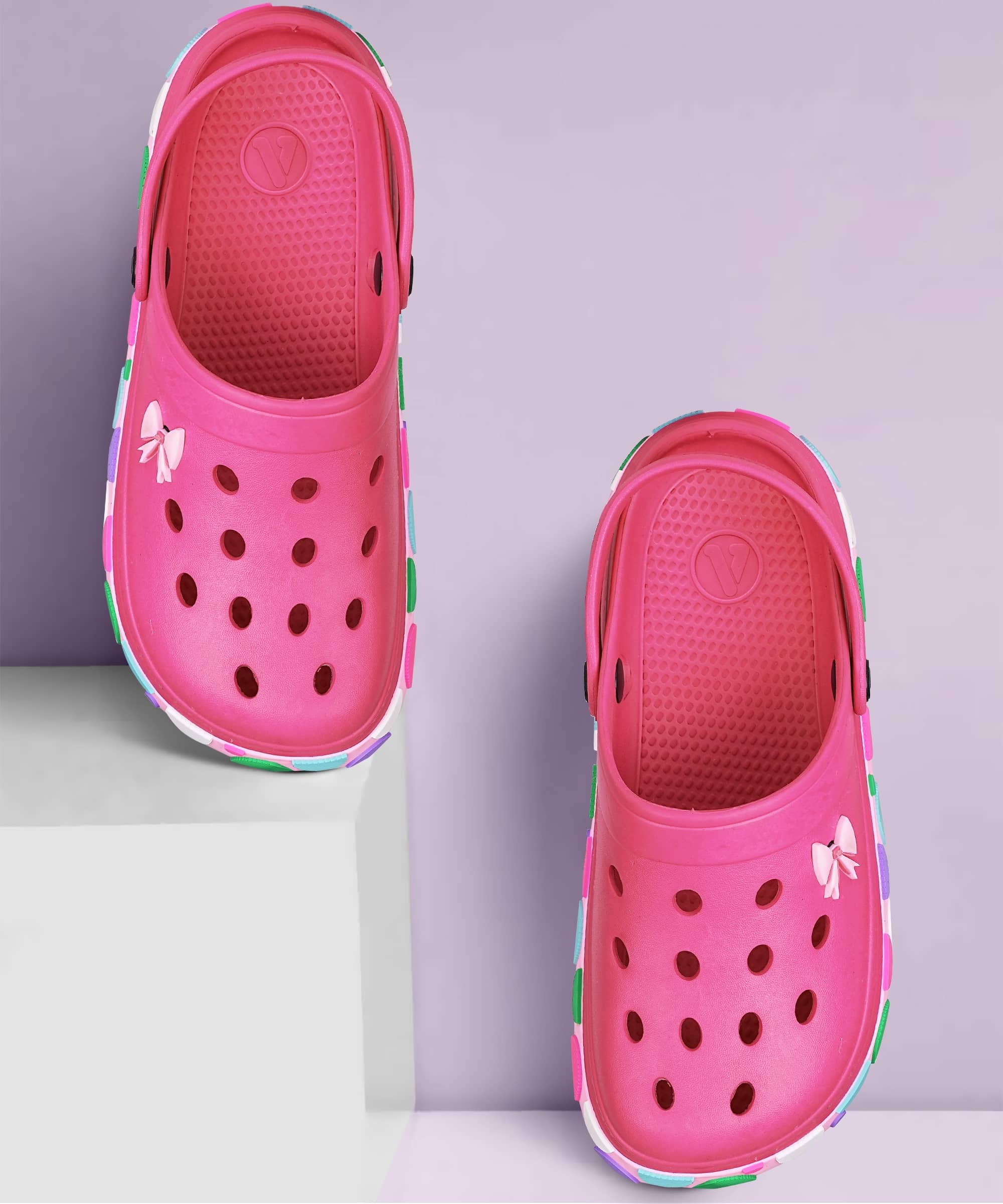 Aqualite Pink Clogs