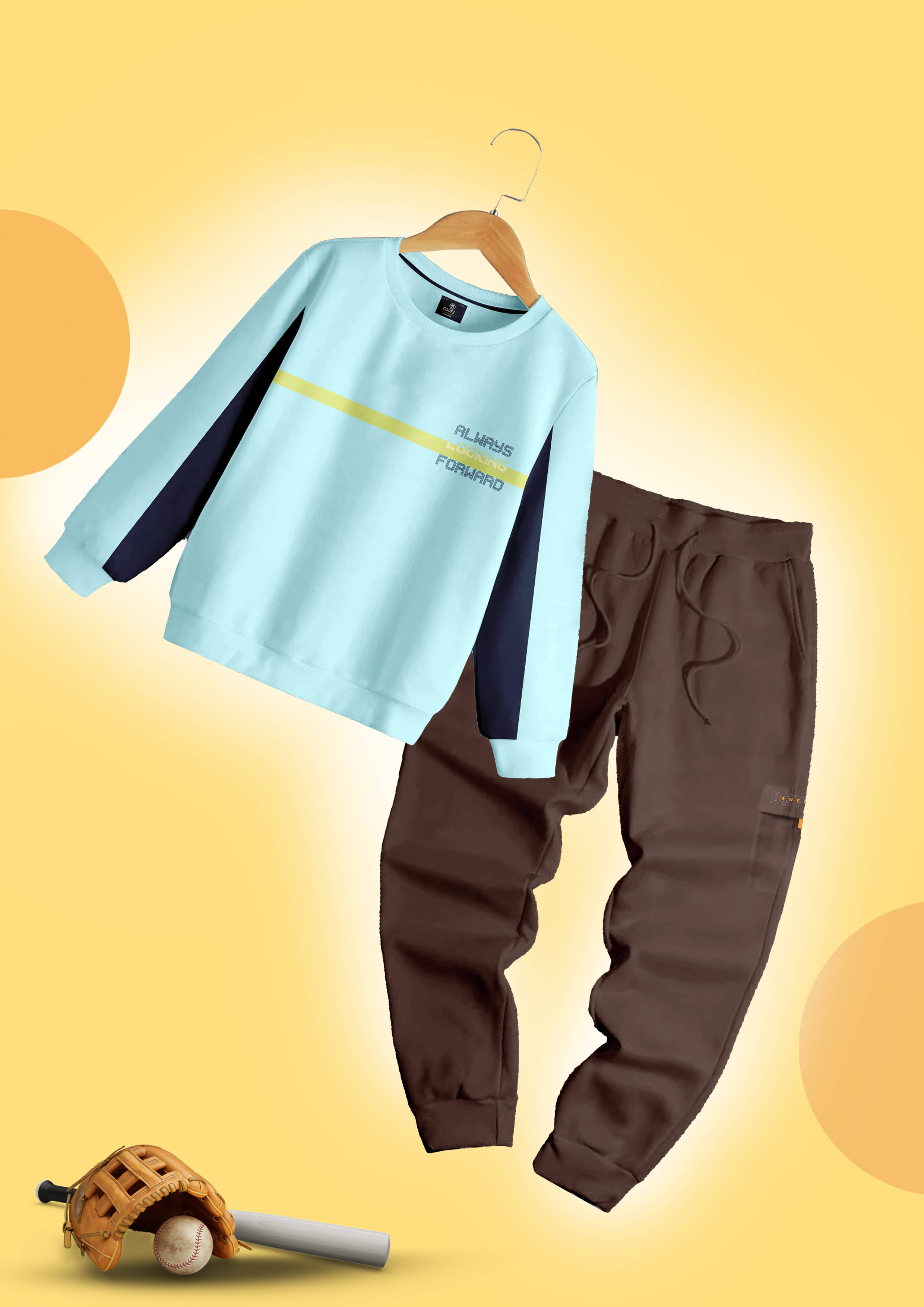 CODEZ Pack of 2 Boys Fleece Sweatshirt & Trackpant Set ( Multicolor ) CODEZ Pack of 2 Boys Fleece Sweatshirt & Trackpant Set ( Multicolor )
