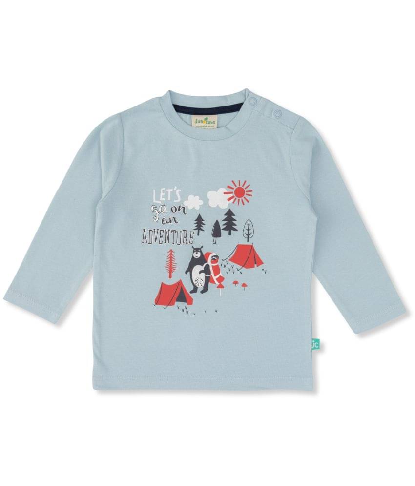     			Juscubs Pack of 1 Baby Boys Cotton T-Shirt ( Blue )