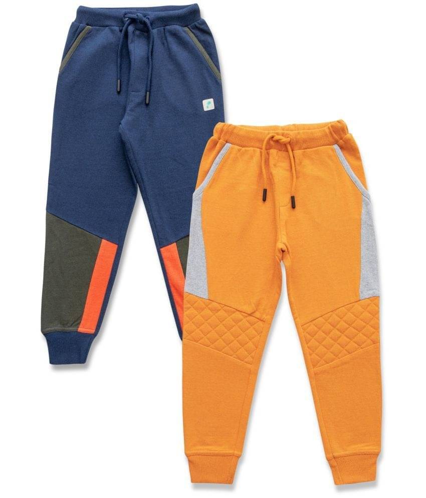     			Juscubs Pack of 2 Boys Cotton Trackpant ( Multi Color )