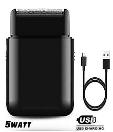 geemy Stylish Design Foil Shaver ( Black )