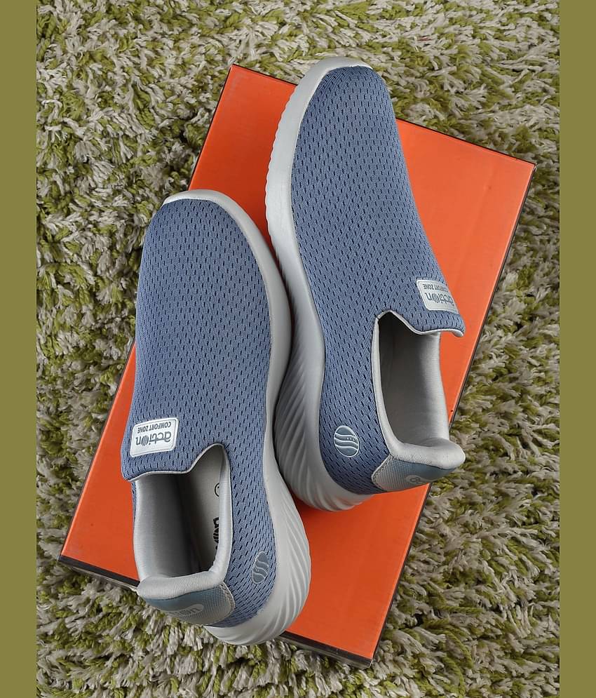 Action - ATG 424 Sports Shoes Light Grey Men's Sports Running Shoes