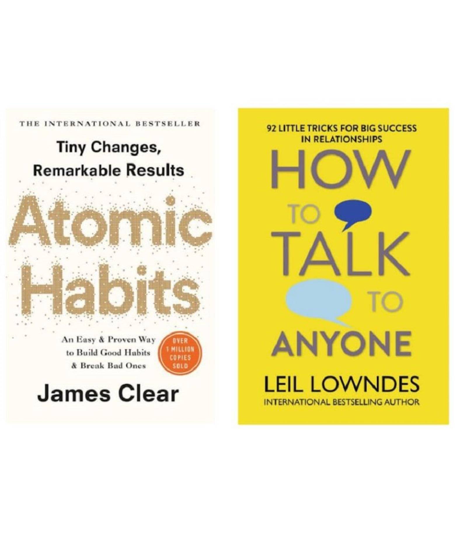     			Atomic Habits & How to Talk to Anyone