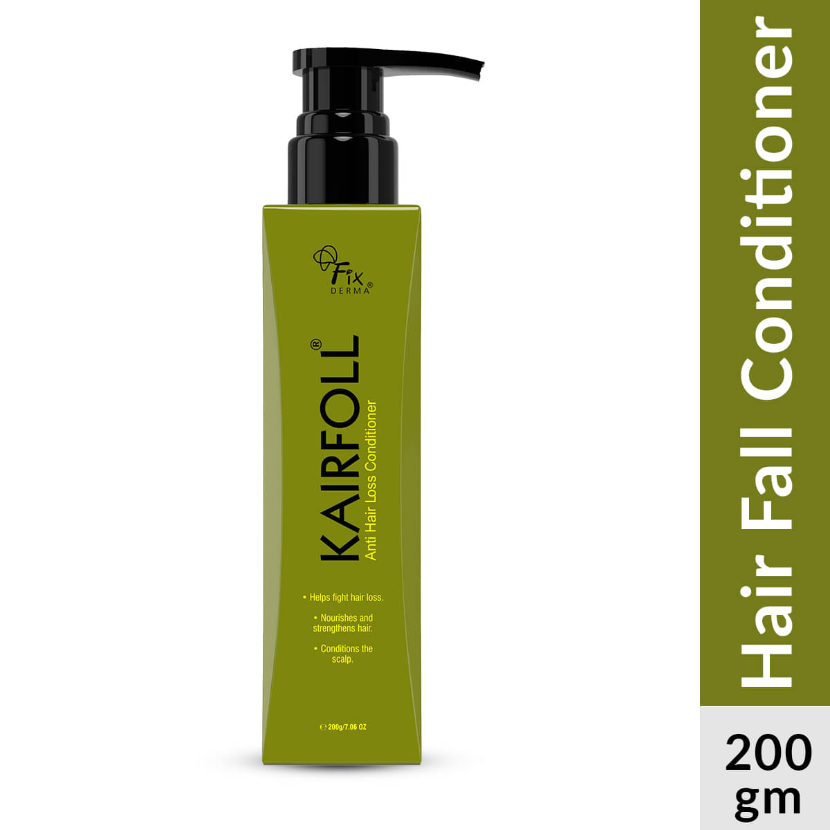     			Fixderma Kairfoll Anti Hair Loss Conditioner, Control Hair Fall & Promotes Hairgrowth, 200gm