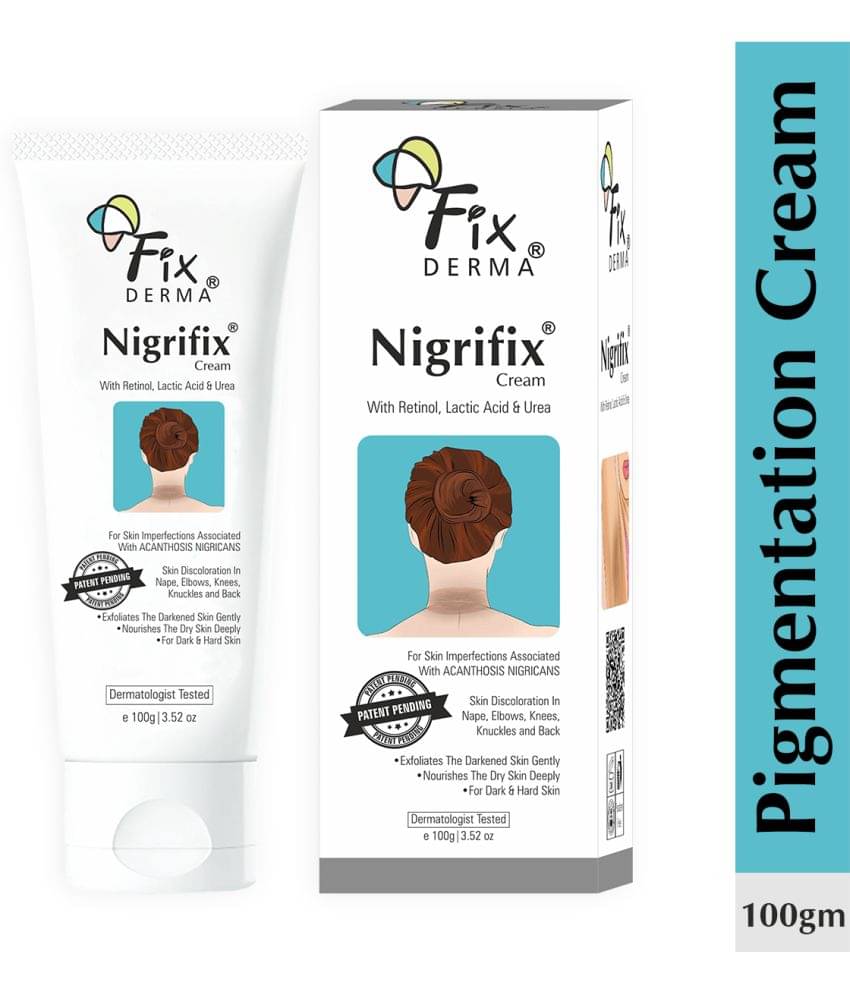 Fixderma Nigrifix Cream For Dark Neck, Ankles, Knuckles, Elbows,Underarm Whitening 100g, (Pack of 1) Fixderma Nigrifix Cream For Dark Neck, Ankles, Knuckles, Elbows,Underarm Whitening 100g, (Pack of 1)