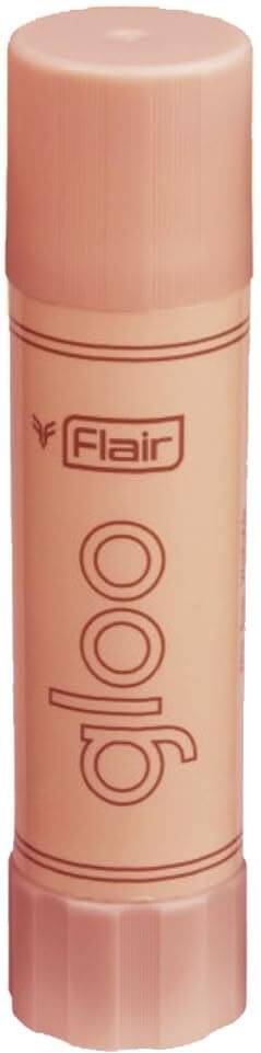     			Flair Non-Toxic Gloo Multipurpose 8 Gm Glue Stick (Set of 12, White)
