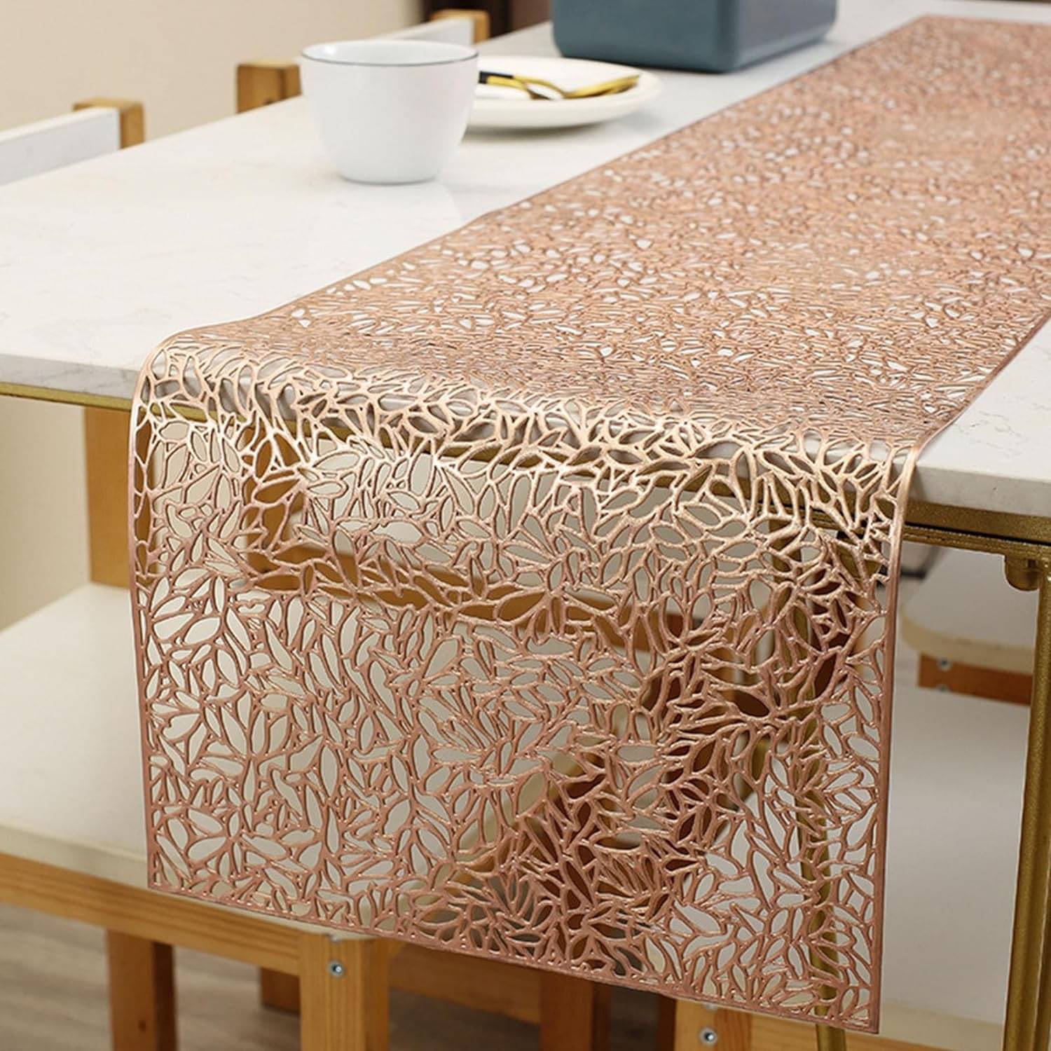 PVC 6 Seater Table Runner ( 150 cm x 33 cm ) Single - Copper PVC 6 Seater Table Runner ( 150 cm x 33 cm ) Single - Copper