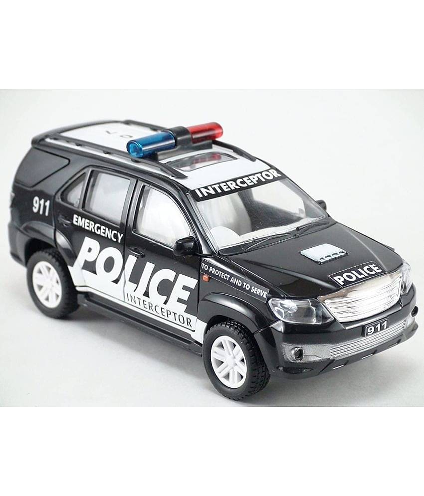 Kidsaholic Centy Toys Plastic Interceptor Fortune Pull Back Car (Free subscription of kids Educational worksheets)