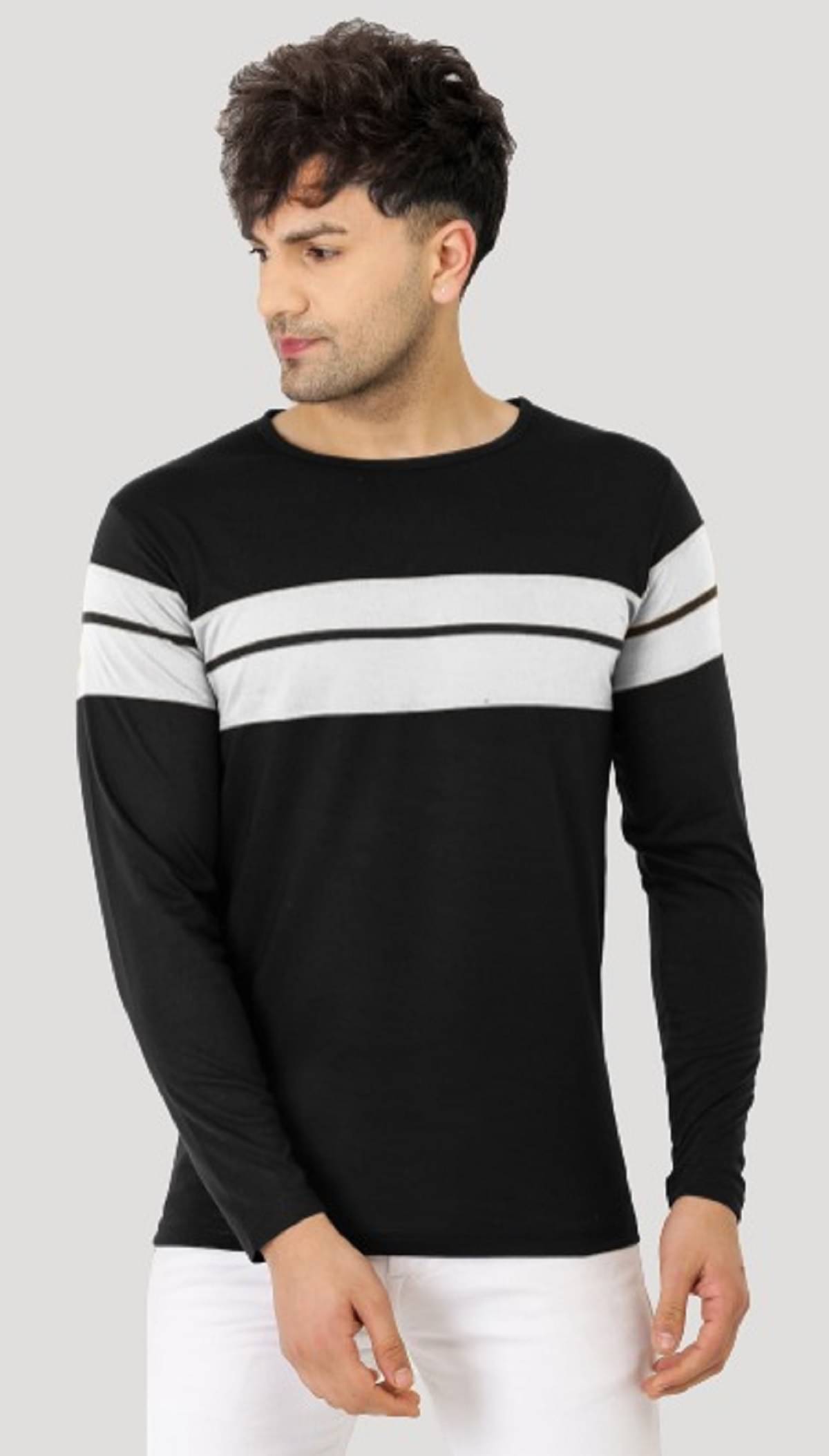     			Leotude Pack of 1 Cotton Regular Fit Men's T-Shirt ( Black )