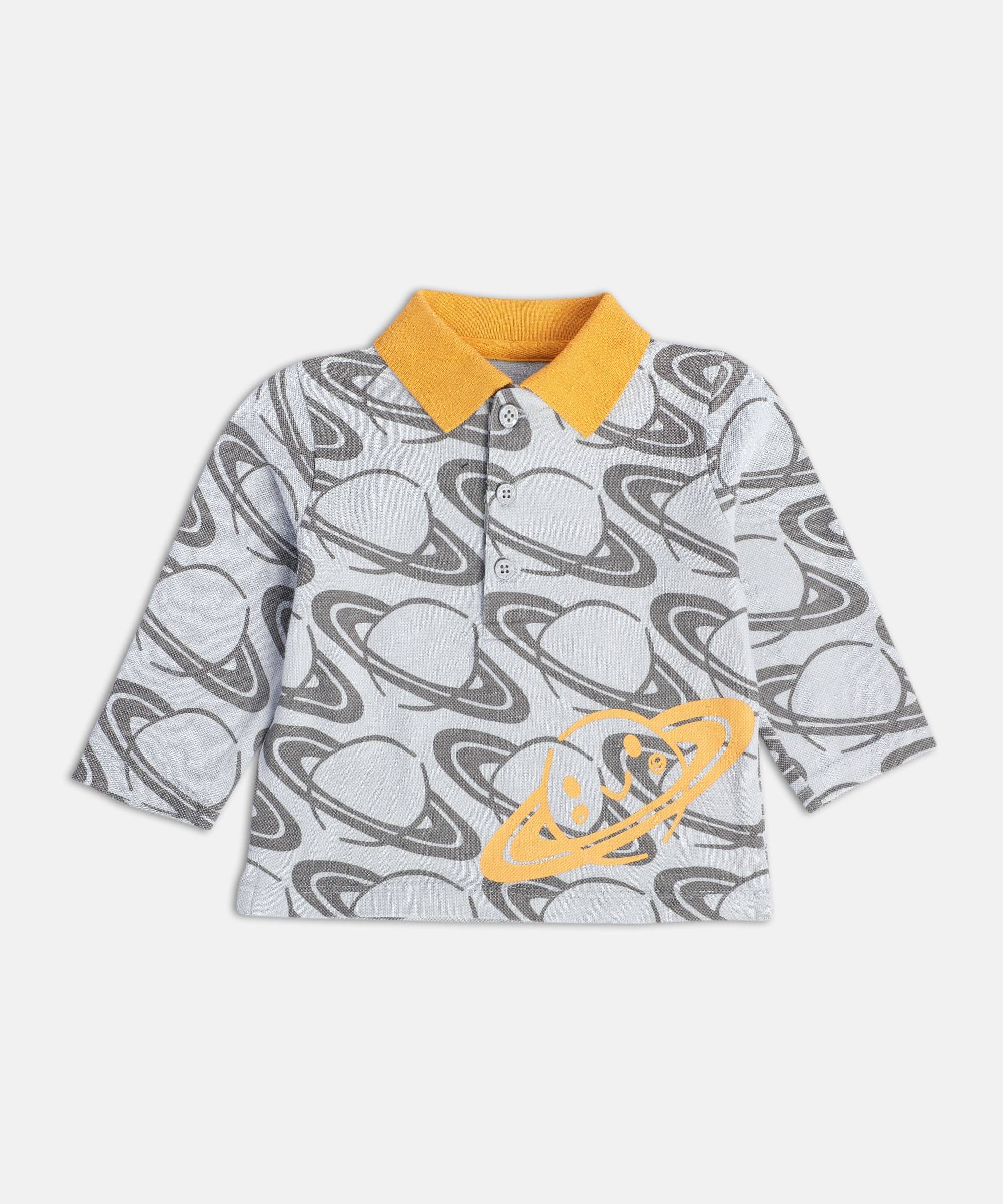     			MINI KLUB Pack of 1 Baby Boys Cotton Blend Polo T-Shirt ( Multi )