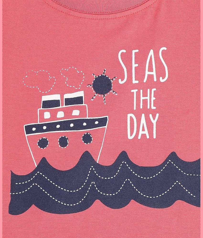 MINI KLUB Pack of 3 Baby Boys Cotton Blend T-Shirt ( Multi )