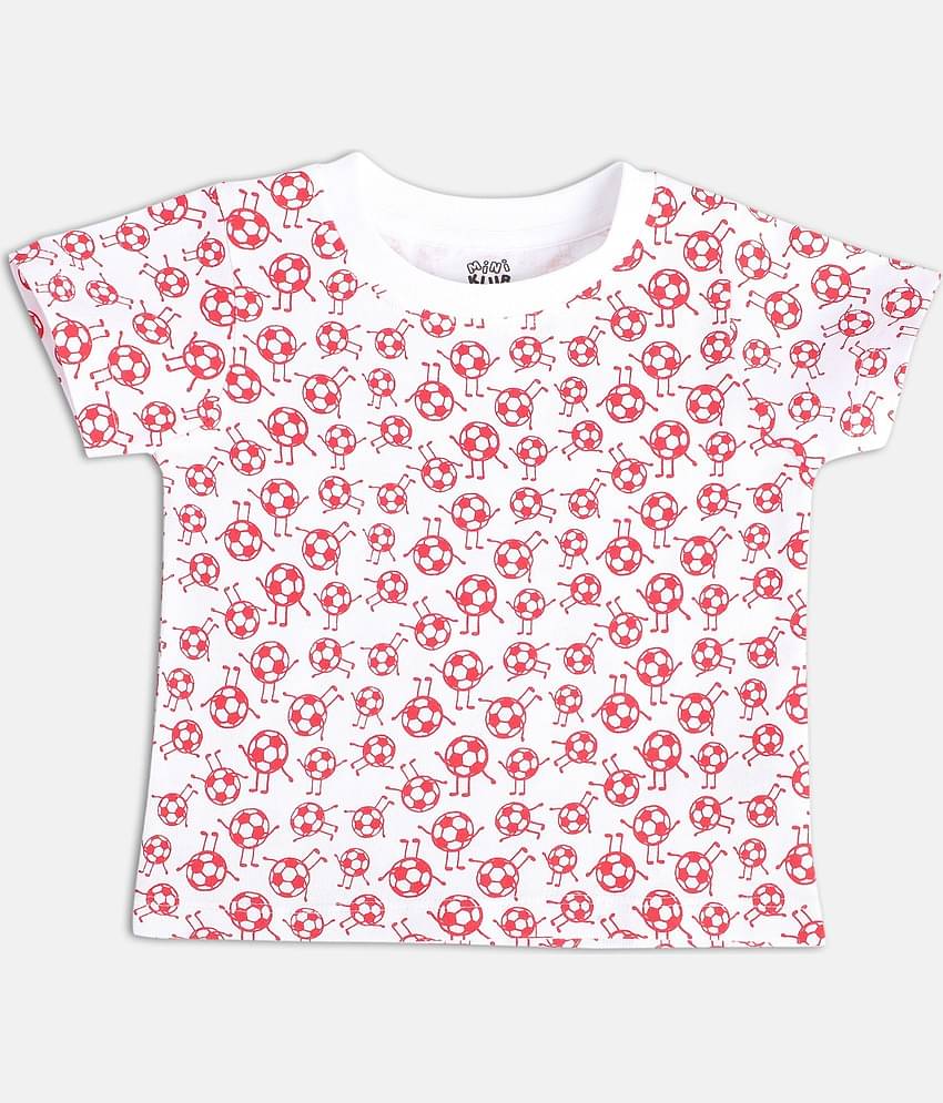 MINI KLUB Pack of 3 Baby Boys Cotton Blend T-Shirt ( Multi )