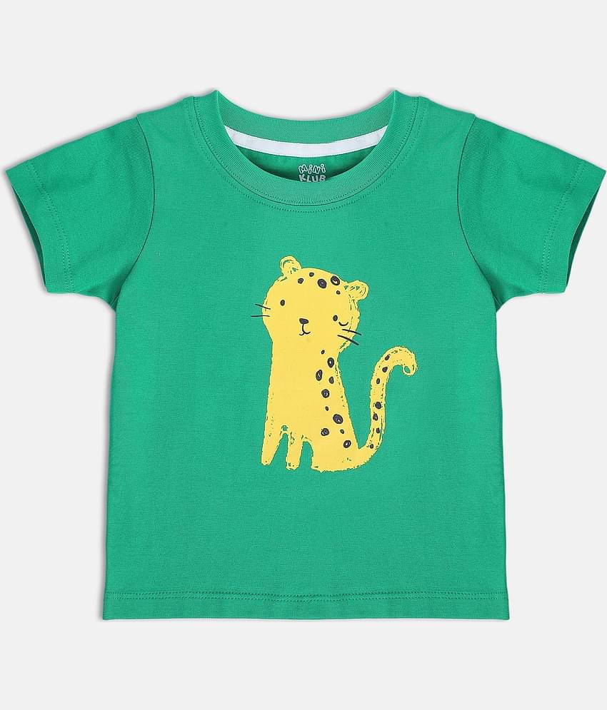 MINI KLUB Pack of 3 Baby Boys Cotton Blend T-Shirt ( Multi )