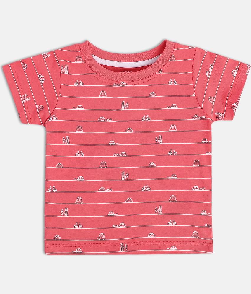 MINI KLUB Pack of 3 Baby Boys Cotton Blend T-Shirt ( Multi )