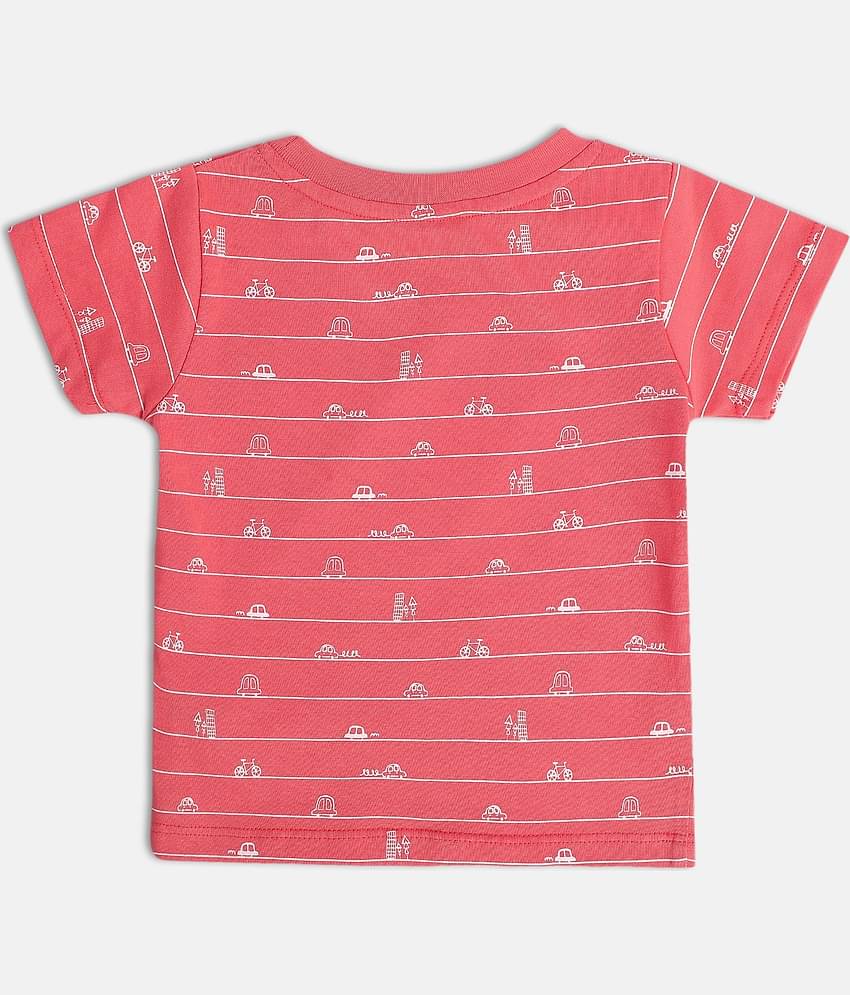 MINI KLUB Pack of 3 Baby Boys Cotton Blend T-Shirt ( Multi )