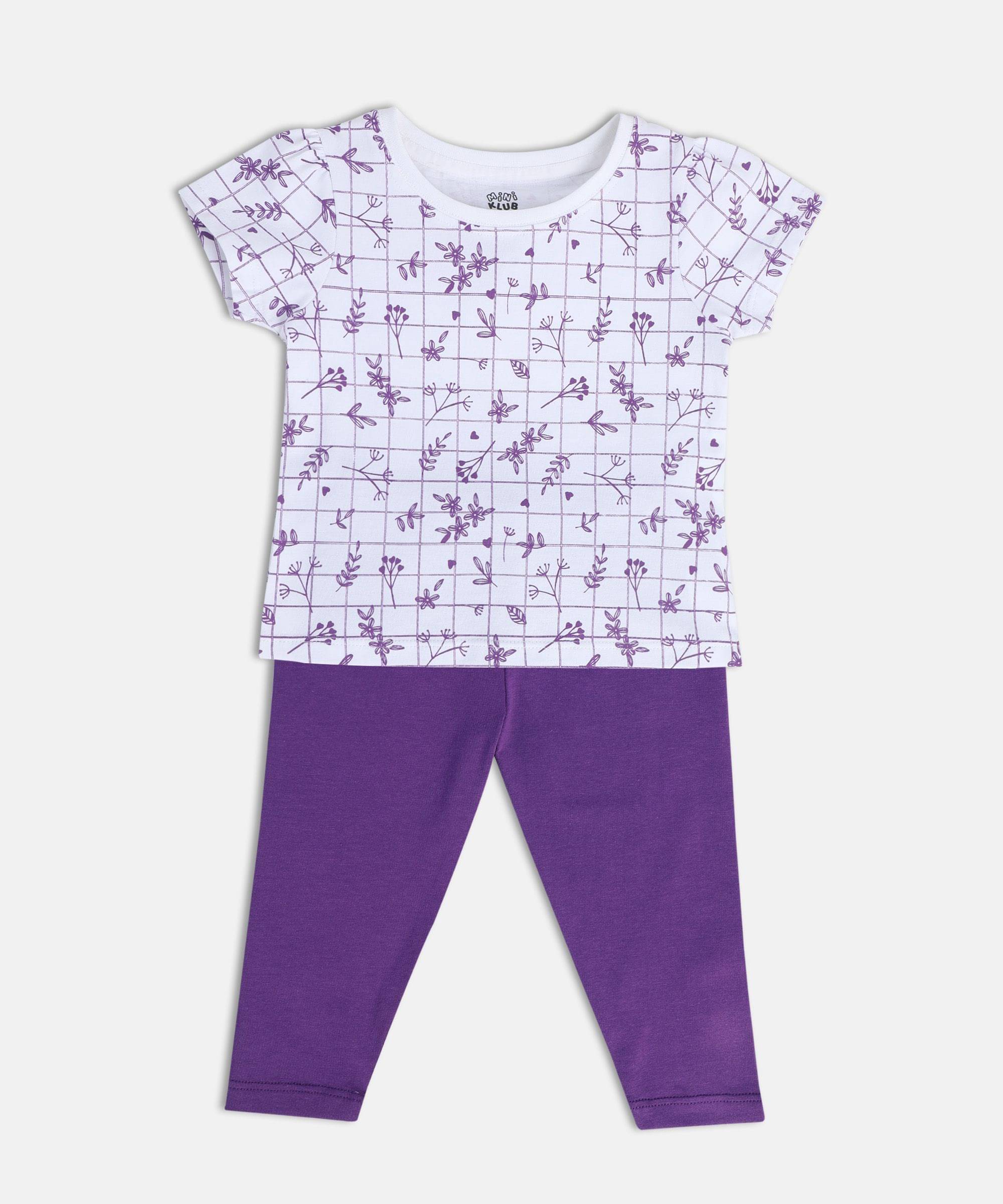     			MINI KLUB Pack of 1 Baby Girls Cotton Top & Trouser ( Multi )