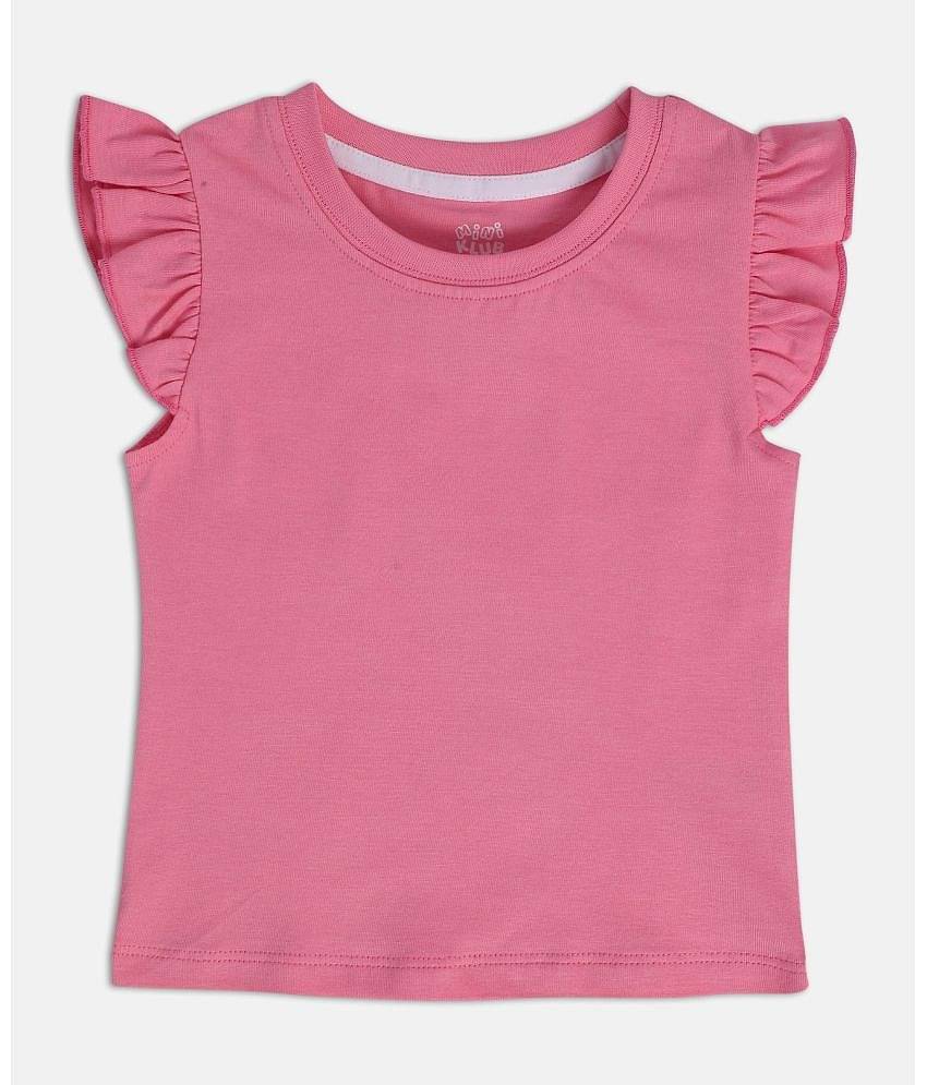 MINI KLUB Pack of 1 Baby Girls Cotton Dungaree Sets ( Multi )