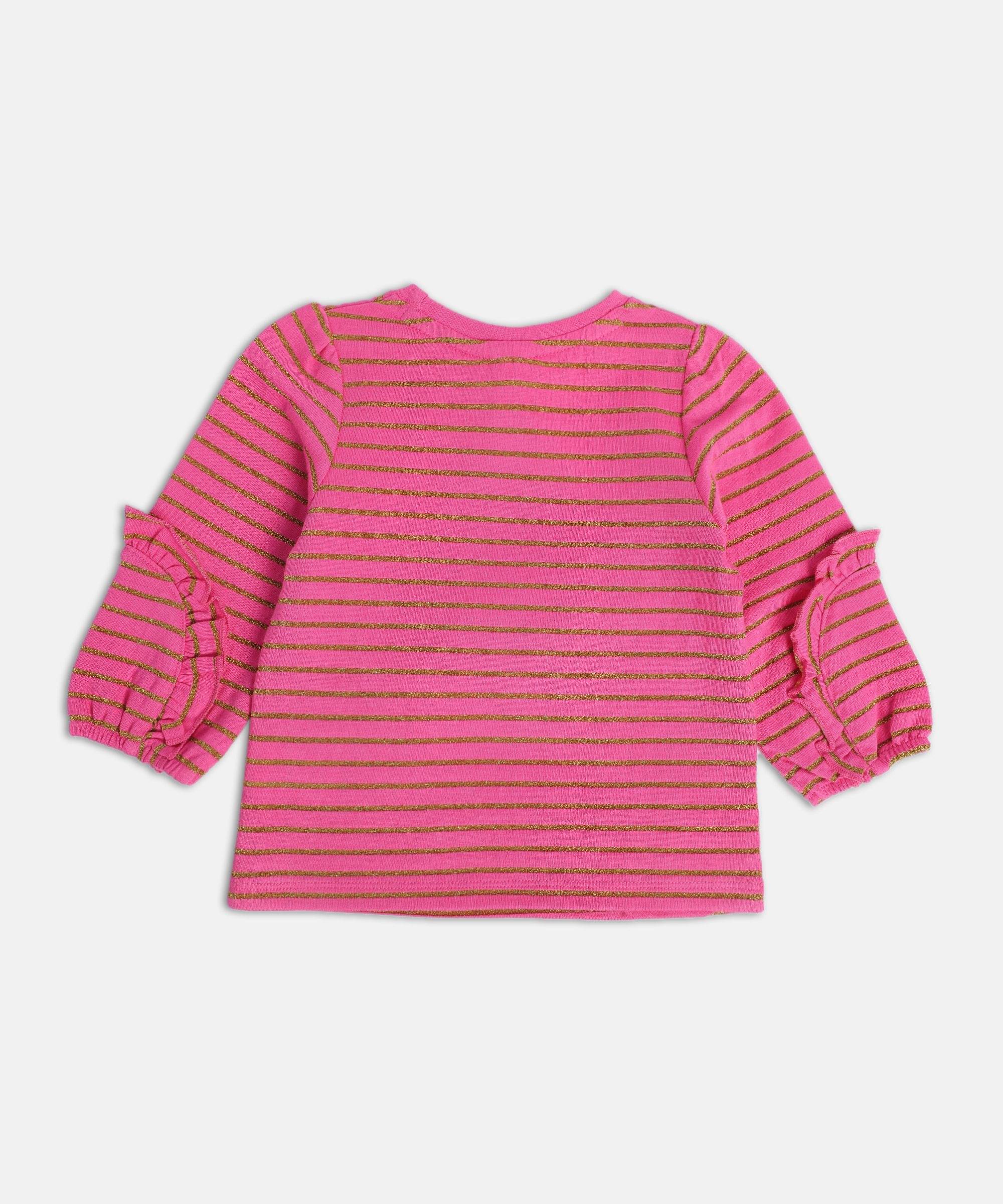     			MINI KLUB Pack of 1 Baby Girls Cotton Blend Top ( Pink )