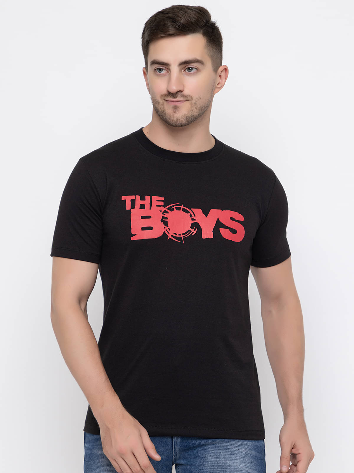 MODERNITY Pack of 1 Cotton Regular Fit Men's T-Shirt ( Black ) MODERNITY Pack of 1 Cotton Regular Fit Men's T-Shirt ( Black )
