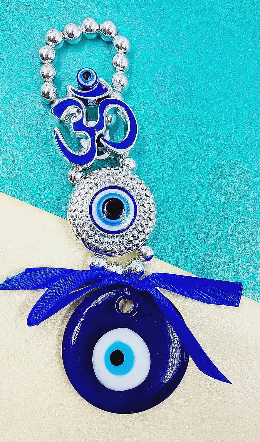     			PAYSTORE - Glass Evil Eye Hanging