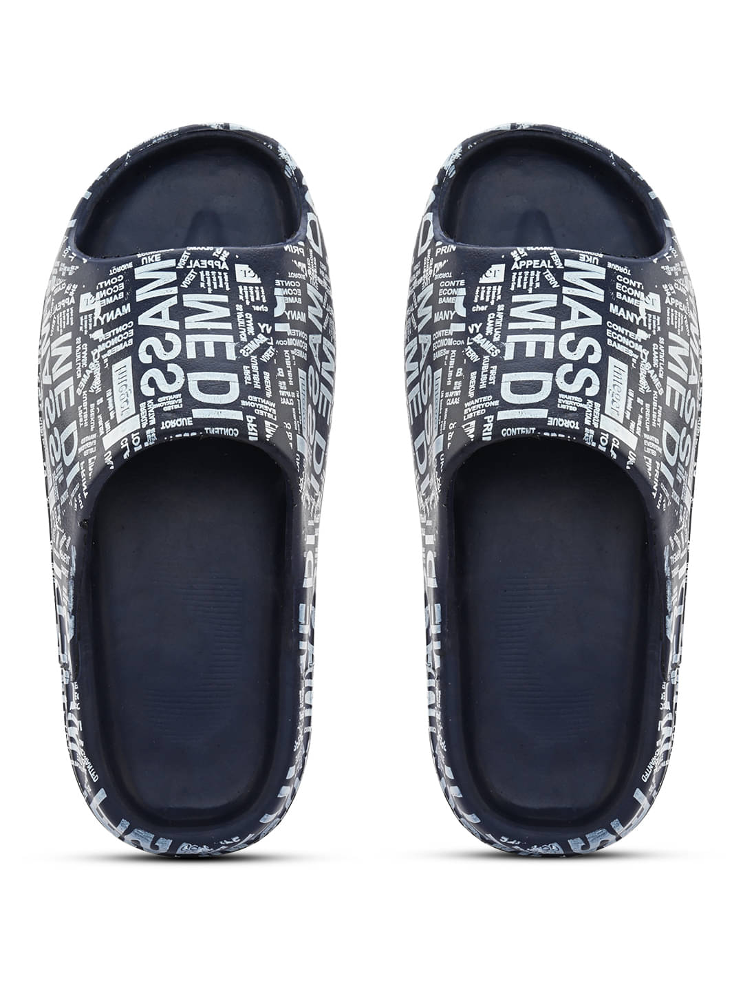     			SCETTRO - Navy Men's Slide Flip Flop