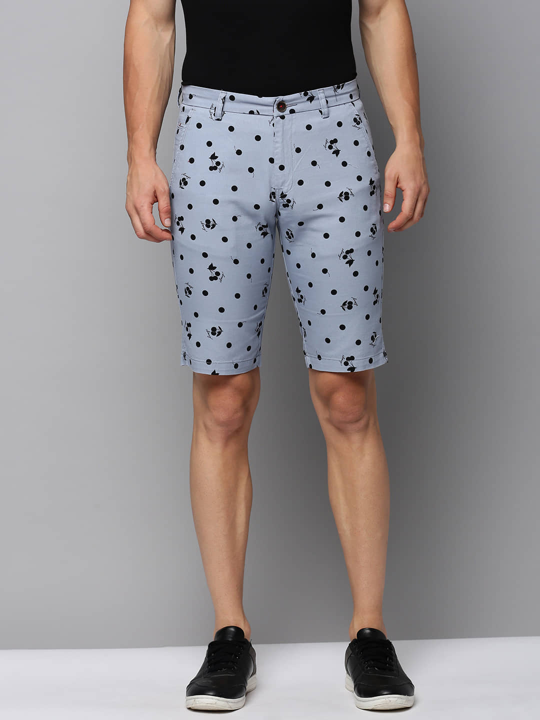 Showoff - Blue Cotton Men's Chino Shorts ( Pack of 1 ) - Shorts | Buy online on ZillyBuy