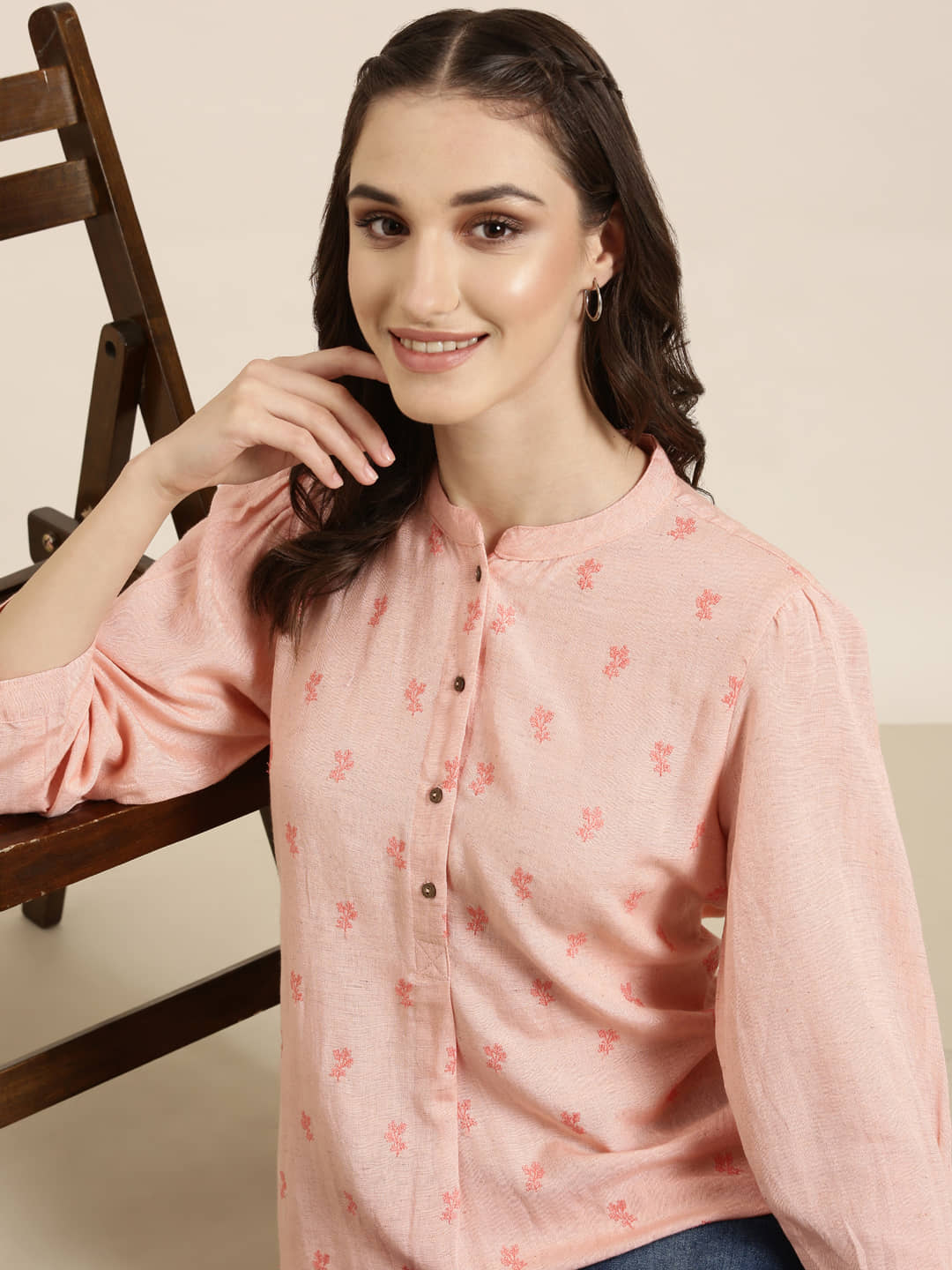 Cotton Blend Short Kurti For Women (Pack of 1) - Kurtis, Tunics | Buy online on ZillyBuy