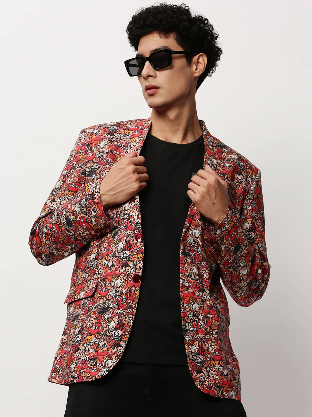     			Showoff Cotton Men's Blazer - Rust ( Pack of 1 )