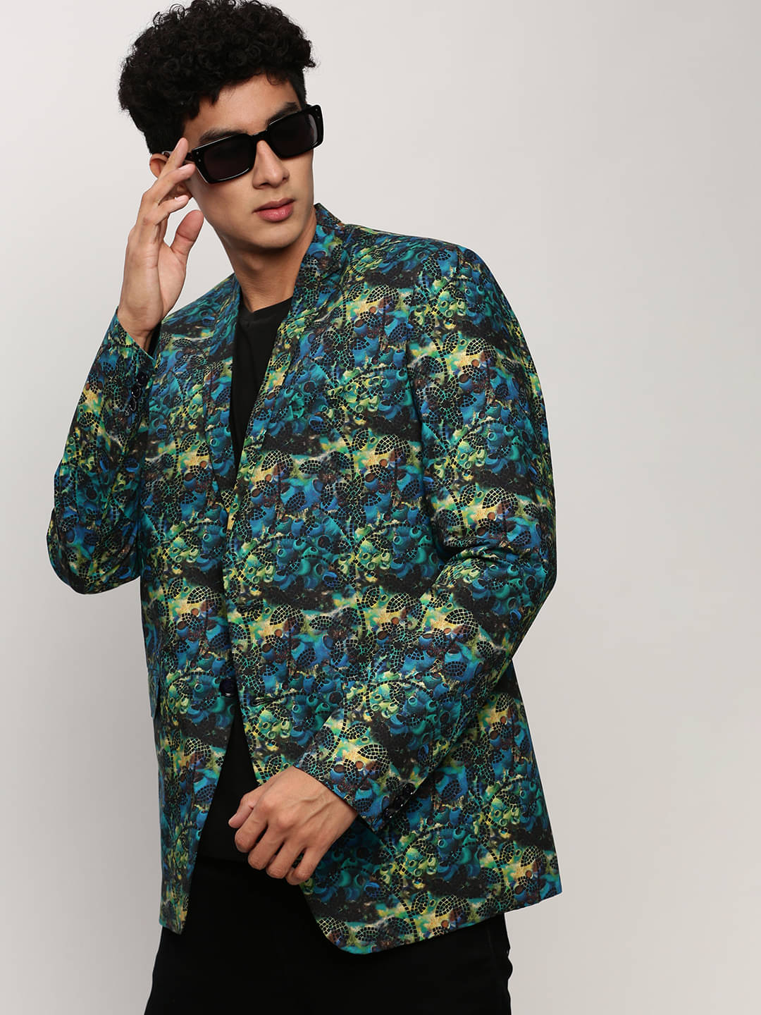 Showoff Cotton Men's Blazer - Blue ( Pack of 1 ) Showoff Cotton Men's Blazer - Blue ( Pack of 1 )
