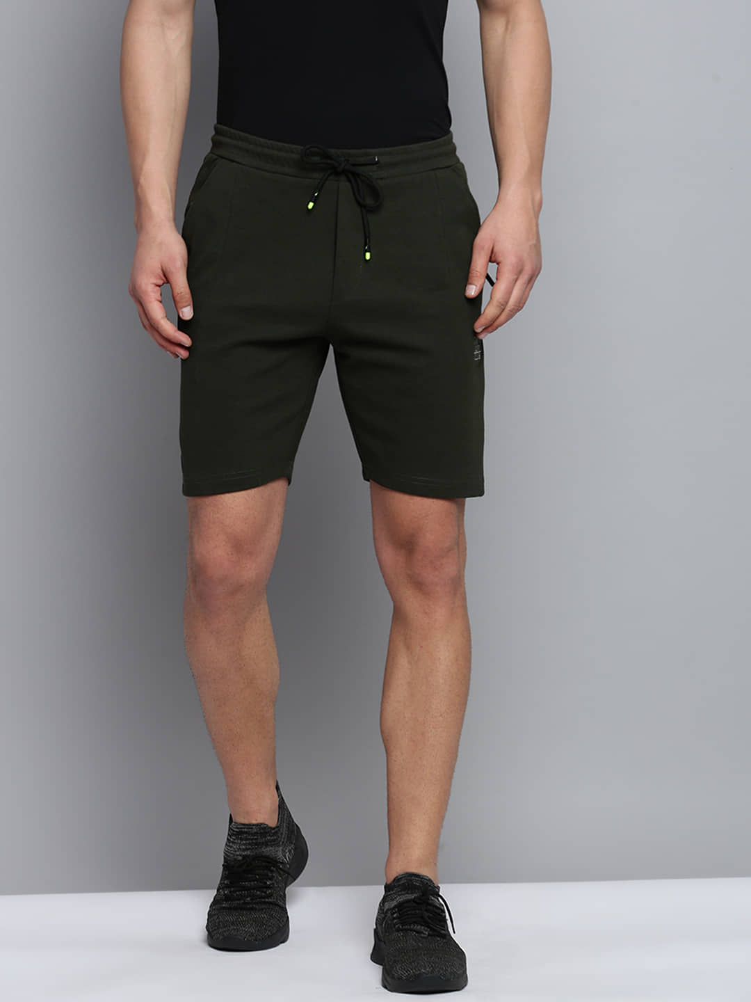 Showoff - Olive Polyester Men's Shorts ( Pack of 1 ) - Shorts | Buy online on ZillyBuy