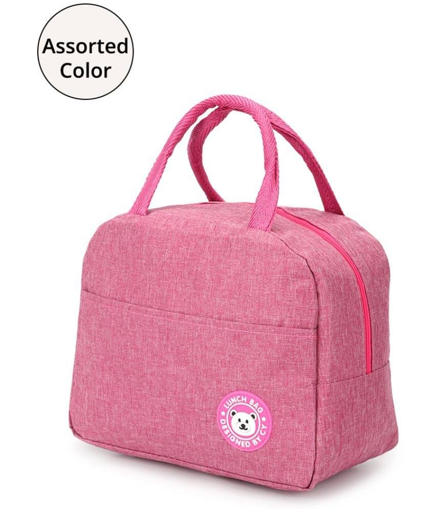     			Mahek Accessories - Assorted Polyester Lunch Bag Pack of 1