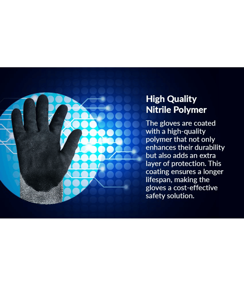     			Swatric Leather Safety Glove