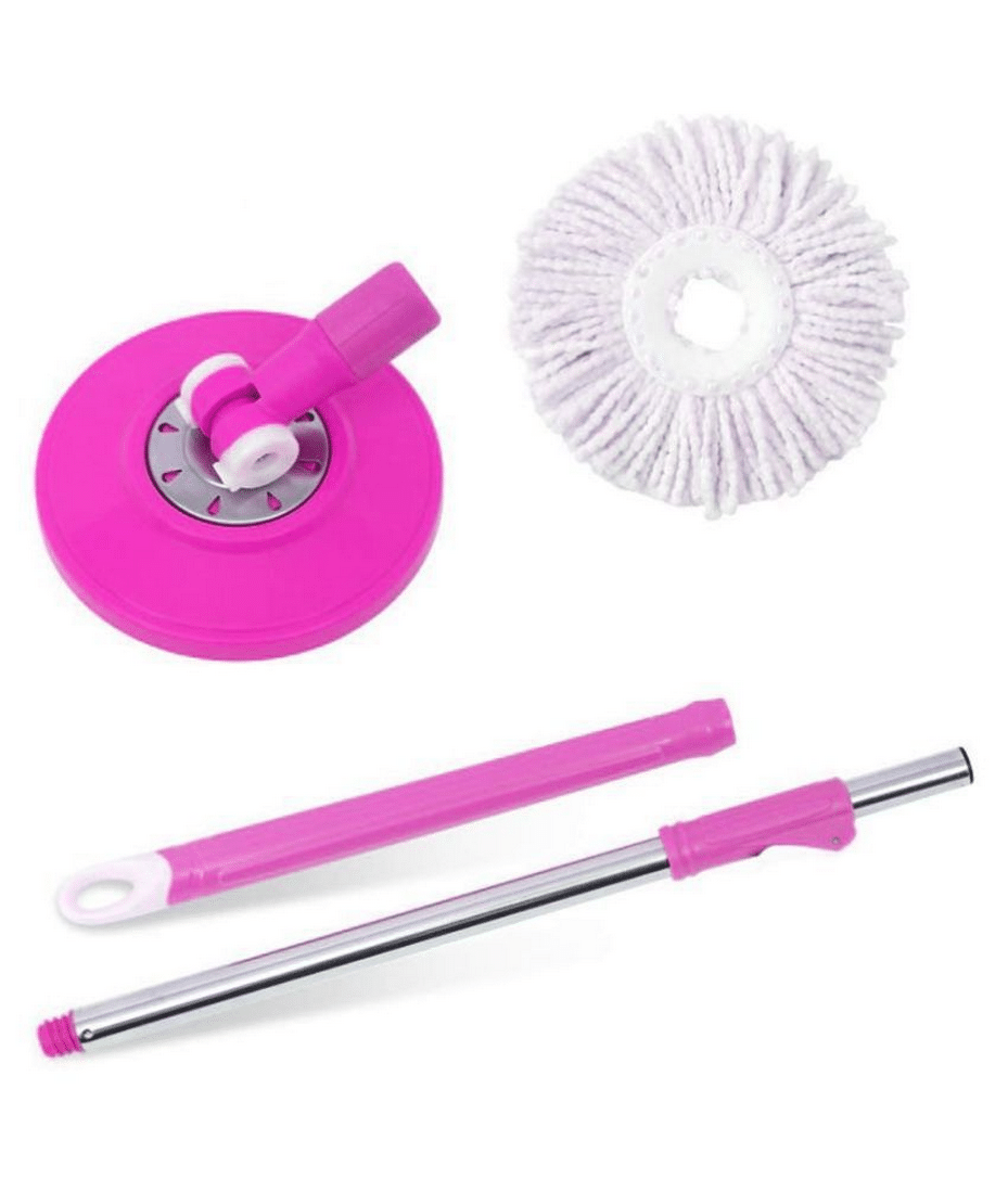     			TINUMS - Handle Mop ( Extendable Mop Handle with 360 Degree Movement )